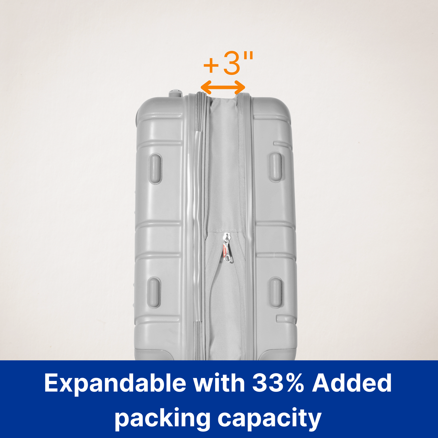Olympia Denmark 21-Inch Lightweight Expandable Carry-On