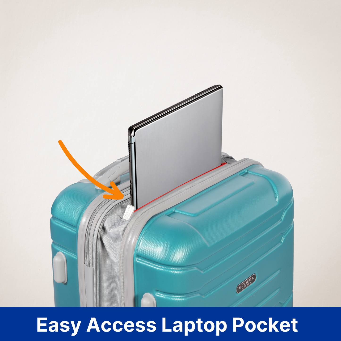Olympia Denmark 21-Inch Lightweight Expandable Carry-On